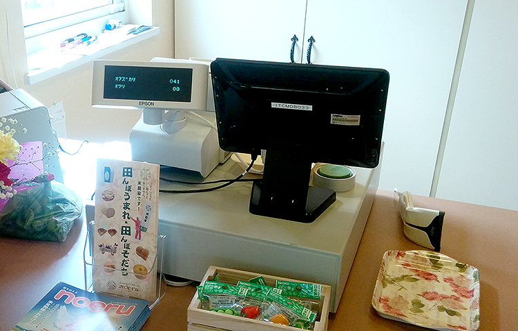 産直ポスレジ設置風景